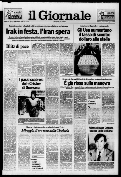 Il giornale : quotidiano del mattino